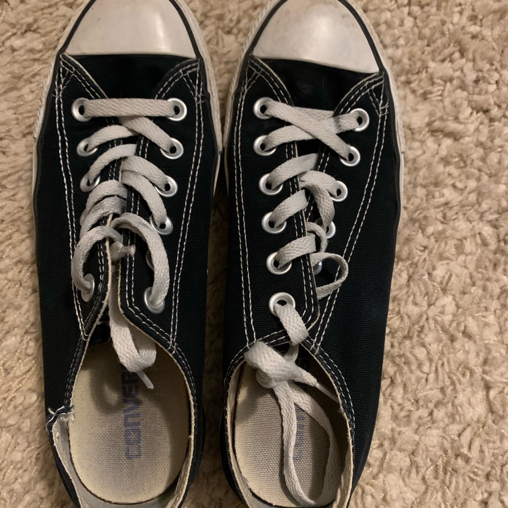 Black and White Converse All-Stars